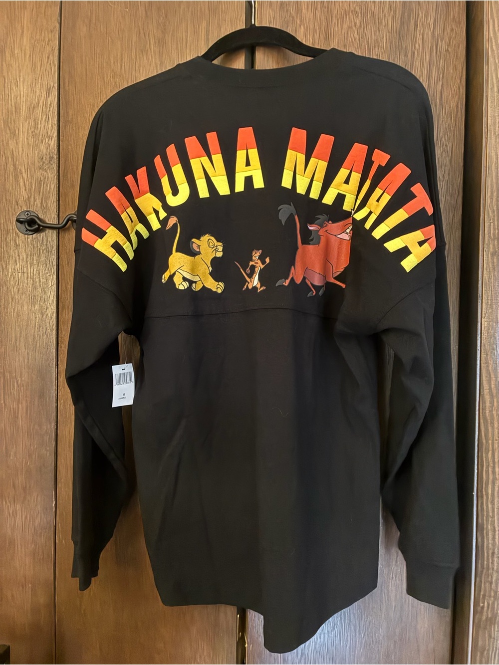 Hakuna Matata Lion King Black Graphic Spirit Jersey